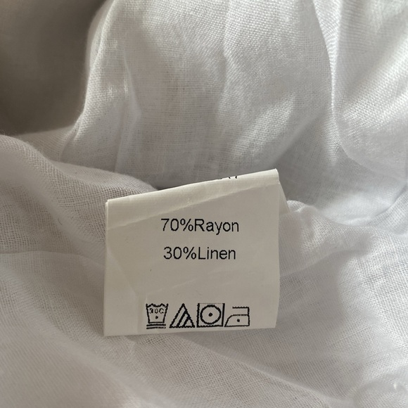 NWOT Princess Polly ADDISON SET White Two Piece Button Down Top and Shorts Sz 12 - Picture 13 of 16